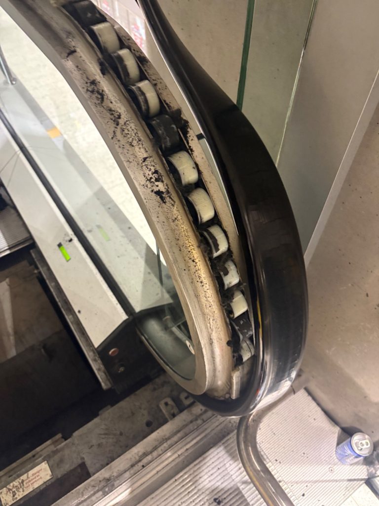 Damaged Newel Rollers
